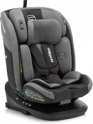 Sesttino Oktagon Pro I-Size 0-36Kg Isofix Szary - zdjęcie 3