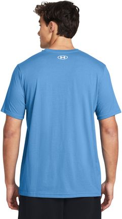 Męska Koszulka z krótkim rękawem Under Armour UA Sportstyle Logo Update SS 1382911-444 – Niebieski - zdjęcie 2