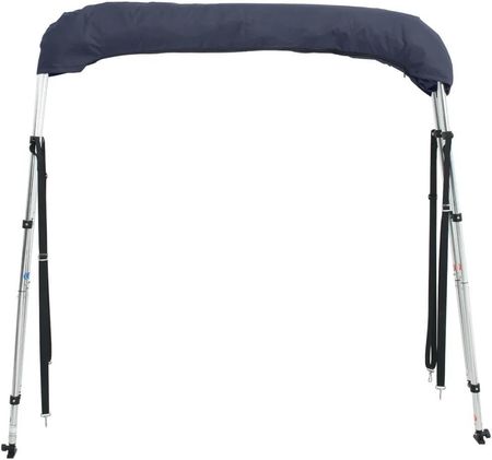 VidaXL Daszek Bimini Ze Ściankami 3 Pałąki 183X(137-152)X137cm 94818 - zdjęcie 3