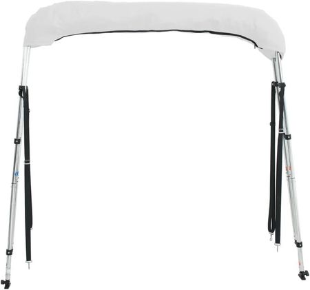 VidaXL Daszek Bimini Ze Ściankami 4 Pałąki 243X(170-182)X137cm 94826 - zdjęcie 2