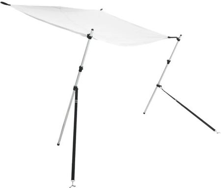VidaXL Rozbudowa Zadaszenia Do Łodzi Biała 170X170X(113-182,5)cm 94862 - zdjęcie 2