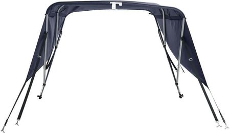 VidaXL Daszek Bimini Ze Ściankami 3 Pałąki 183X(154-167)X137cm 94819 - zdjęcie 3