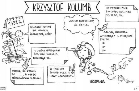 Historia powszech. Graficzne karty pracy dla kl. 6 Małgorzata Nowacka - zdjęcie 2