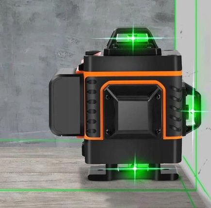 Poziomica Laserowa Płaszczyznowa Laser Krzyżowy 4D - zdjęcie 2