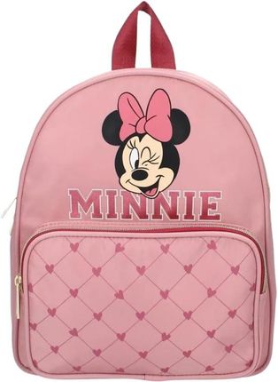 Vadobag Mały Plecak Przedszkolny Dziecięcy Z Kieszenią Disney Myszka Minnie Mouse - zdjęcie 2