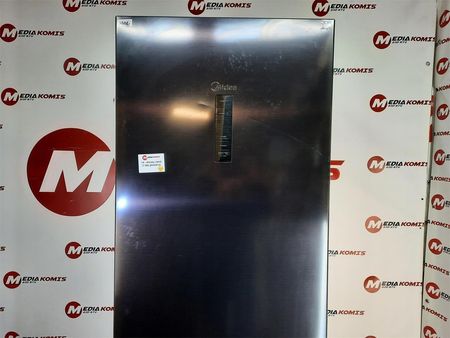 Lodówka Midea MDRB521MGA28O z zamrażalnikiem dolnym 201 cm Czarna - zdjęcie 5