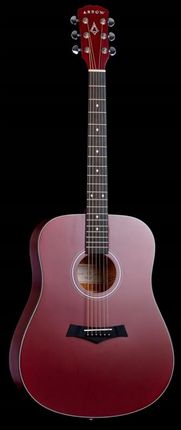 Arrow Silver D Wine Red - gitara akustyczna - zdjęcie 3