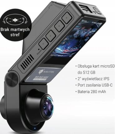Navitel Wideorejestrator Rs3 Duo Wide - zdjęcie 5