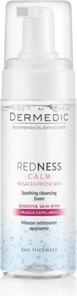Dermedic Redness Calm kojąca Pianka oczyszczająca 170ml + krem-koncentrat na chroniczne zaczerwienienia 40ml - zdjęcie 2