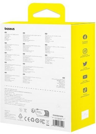 Baseus Pocketgo 3,5Kpa 230L/Min Biały - zdjęcie 6