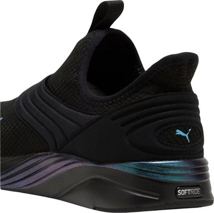 Buty damskie Puma Softride Sophia 2 Slip-On Metachromatic czarne 379590 01 - zdjęcie 2