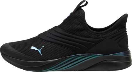 Buty damskie Puma Softride Sophia 2 Slip-On Metachromatic czarne 379590 01 - zdjęcie 4