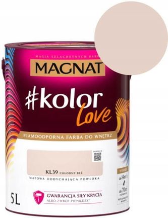 Magnat Kolorlove Kl39 Chłodny Beż 5l - zdjęcie 3