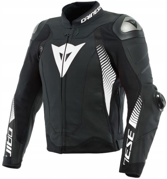 Odzież motocyklowa Dainese Kurtka Skórzana Speed 4 Czarno Biała