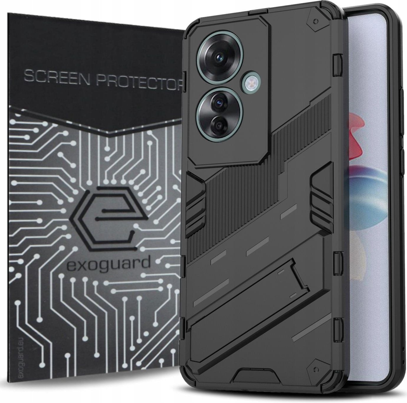 Exoguard Etui Pancerne Case Cover Obudowa Futera Szk O Szybka Do Oppo