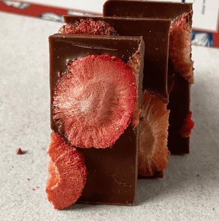 Cocoa Czekolada Creamy Z Truskawkami Bez Dodatku Cukru Bio 40g - zdjęcie 2