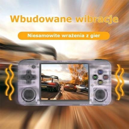 Anbernic RG35XX H Fioletowy transparentny KAT06937 - zdjęcie 2