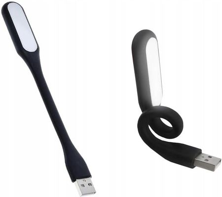 LAMPKA SILIKONOWA ELASTYCZNA USB DO LAPTOPA NOTEBOOKA KOMPUTERA 6 LED MOCNA - zdjęcie 3