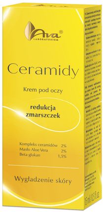 Ava Ceramidy Krem Pod Oczy Redukcja Zmarszczek 15ml - zdjęcie 2