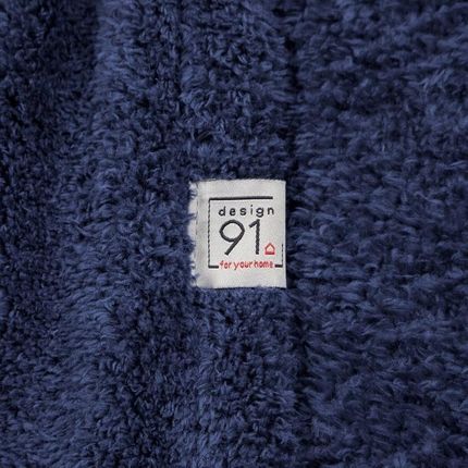 Design 91 Koc Jednokolorowy Flano Klori 170X210 Granatowy 119754 - zdjęcie 2