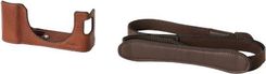 Zdjęcie SmallRig 4699 Leather Half Case Kit for FUJIFILM X100VI (Brown) - Miłosław