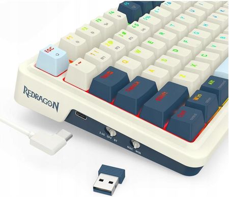 Klawiatura Redragon EISA Pro (K686WBRGBPROEISA) - zdjęcie 3