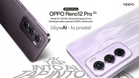 OPPO Reno12 Pro 12/512GB Czarny - zdjęcie 4