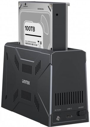 Stacja dokująca Unitek 1x dysk M.2 NVMe, 1x dysk SATA, USB-C 10 Gbps (S1234B01-EU) - zdjęcie 3