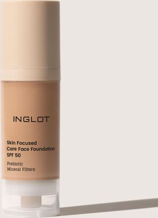 Inglot Pielęgnacyjny Podkład Do Twarzy Skin Focused Spf 50 Apricot Tan 314 - zdjęcie 2