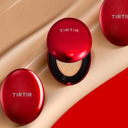 Tirtir Mask Fit Red Cushion Długotrwały Podkład Do Twarzy W Poduszce 17C Porcelain 18G - zdjęcie 5