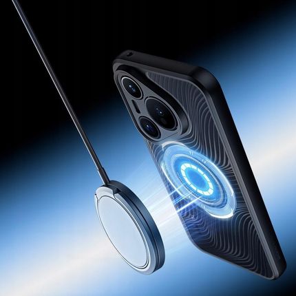 Dux Ducis Etui Pancerne Aimo Mag Do Huawei Pura 70 Przezroczyste Z Czarną Ramką - zdjęcie 4