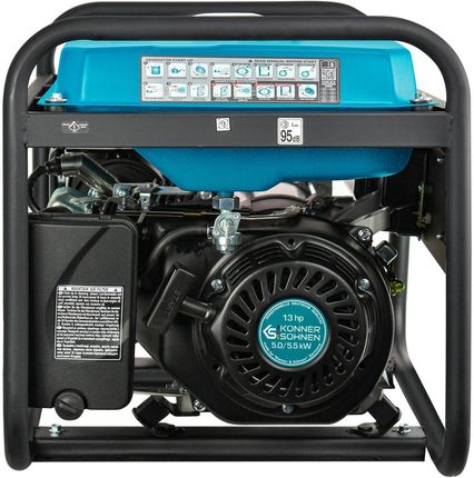 Könner&Söhnen Agregat/Generator Benzynowy 5 0Kw 230/400V Rozruch Elektryczny Avr Vst Ks7000E-1/3 - zdjęcie 4