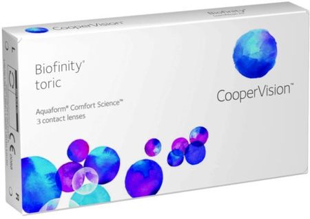 CooperVision Biofinity Toric Aquaform 3 szt. - zdjęcie 3