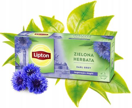 Lipton Herbata Green Earl Grey 20Szt. Torebek - zdjęcie 3