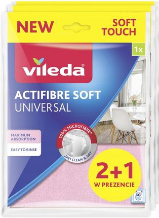 Vileda Ściereczka Actifibre Soft 2+1 (177450) - zdjęcie 6