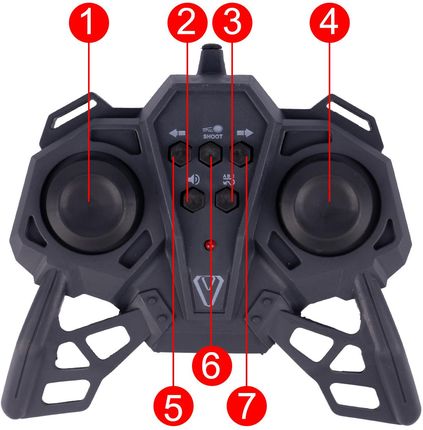 Samochód Zdalnie Sterowany Ręką Gestami Drift Pilot RC z Parą - zdjęcie 3