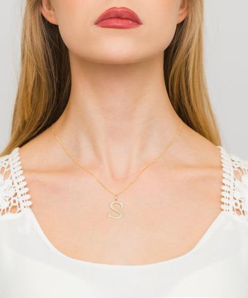 Bonore Łańcuszek Ln-Aedg.Zz-Dm0005.Si2-585-X - zdjęcie 2