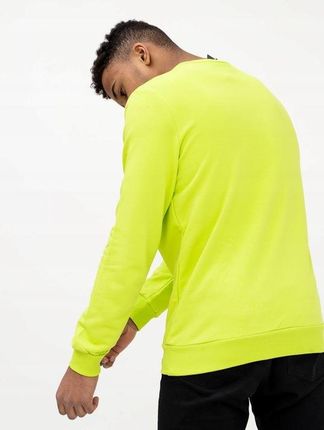Męska Bluza Breezy Silver Panel Limonkowa XXL - zdjęcie 4
