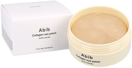 Abib Płatki pod oczy z wegańskim kolagenem Collagen Eye Patch Jericho Rose Jelly - 60 sztuk - zdjęcie 3