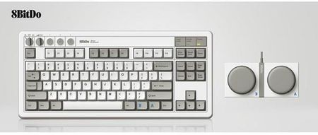8Bitdo Retro Mechanical Keyboard Bluetooth/2.4G/USB C (M Edition) UK English (RET00461) - zdjęcie 2