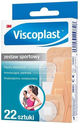 3M Viscoplast Zestaw Sportowy Plastry Z Opatrunkiem 22szt. - zdjęcie 4