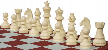 Sunrise Chess & Games Podróżny zestaw szachowy (figury plastikowe + szachownica zwijana + torba) TR05 - zdjęcie 5