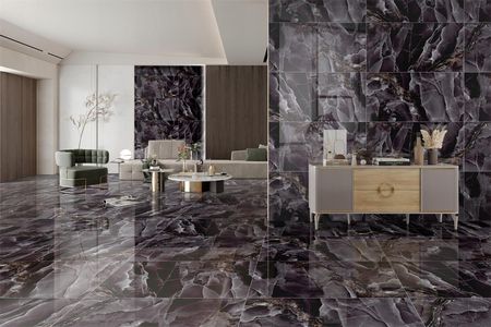 Egen Andora Black Rekt. High Glossy 60x120 - zdjęcie 2