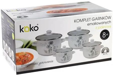 Koko Zestaw Garnków Dmuchawce 8El. (Ko9324) - zdjęcie 2