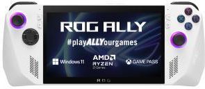 Zdjęcie Produkt z Outletu: ASUS ROG Ally RC71L-NH001W AMD Ryzen Z1 Extreme 7” FHD IPS Win11 Home GP Ultimate 3 m-ce Digital Direct - Przemków