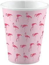Zdjęcie Amscan Kubki Papierowe Flamingi 250Ml 8szt. - Milicz