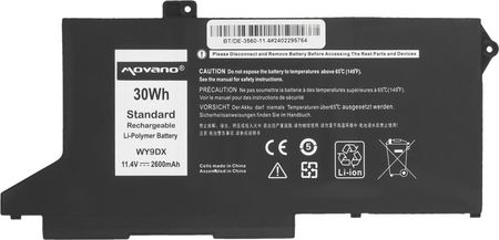 Movano WY9DX 05R42 do Dell Latitude 5420, 5520, Precision 3560 11.4V (BTDE3560114) - zdjęcie 5