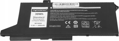 Movano WY9DX 05R42 do Dell Latitude 5420, 5520, Precision 3560 11.4V (BTDE3560114) - zdjęcie 3
