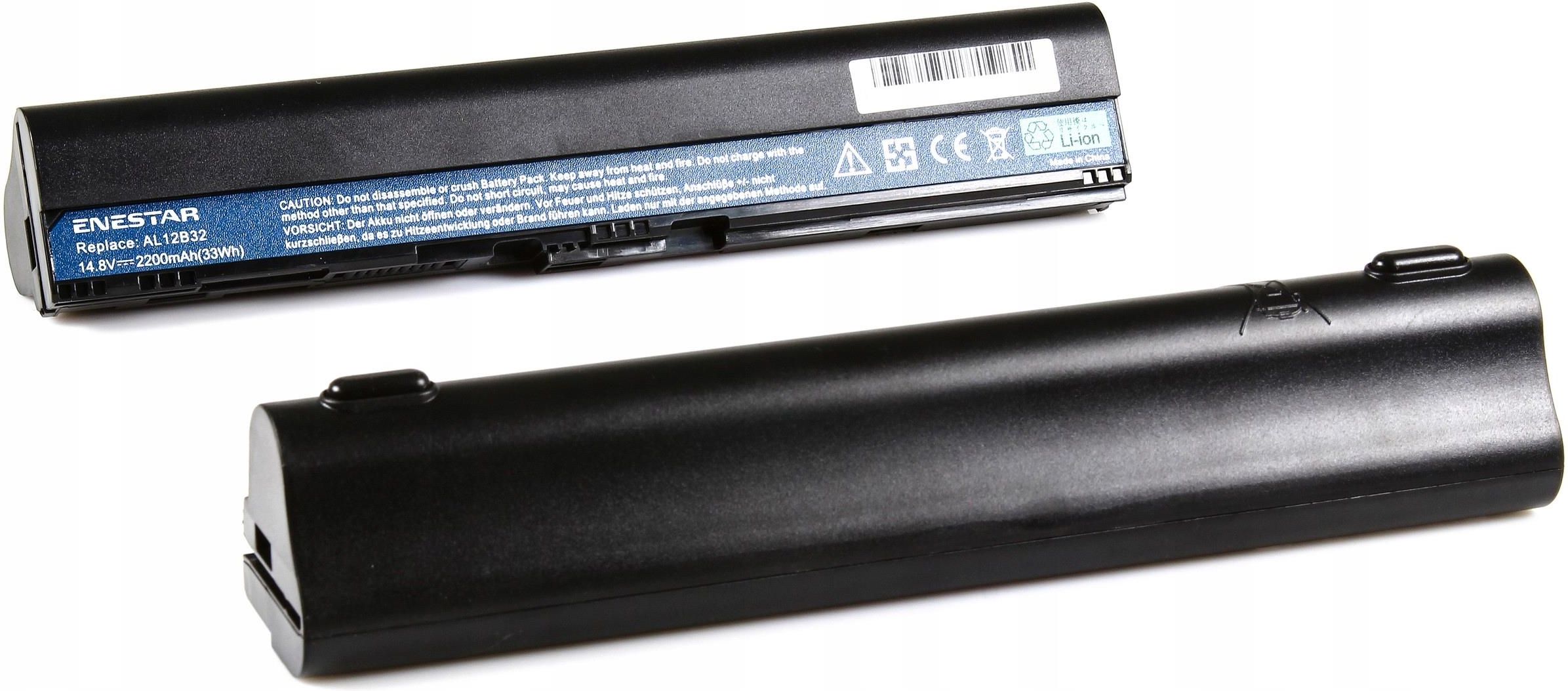 Bateria Do Laptopa Enestar Do Acer AL12B32 Aspire One 725 756 V5 121 V5