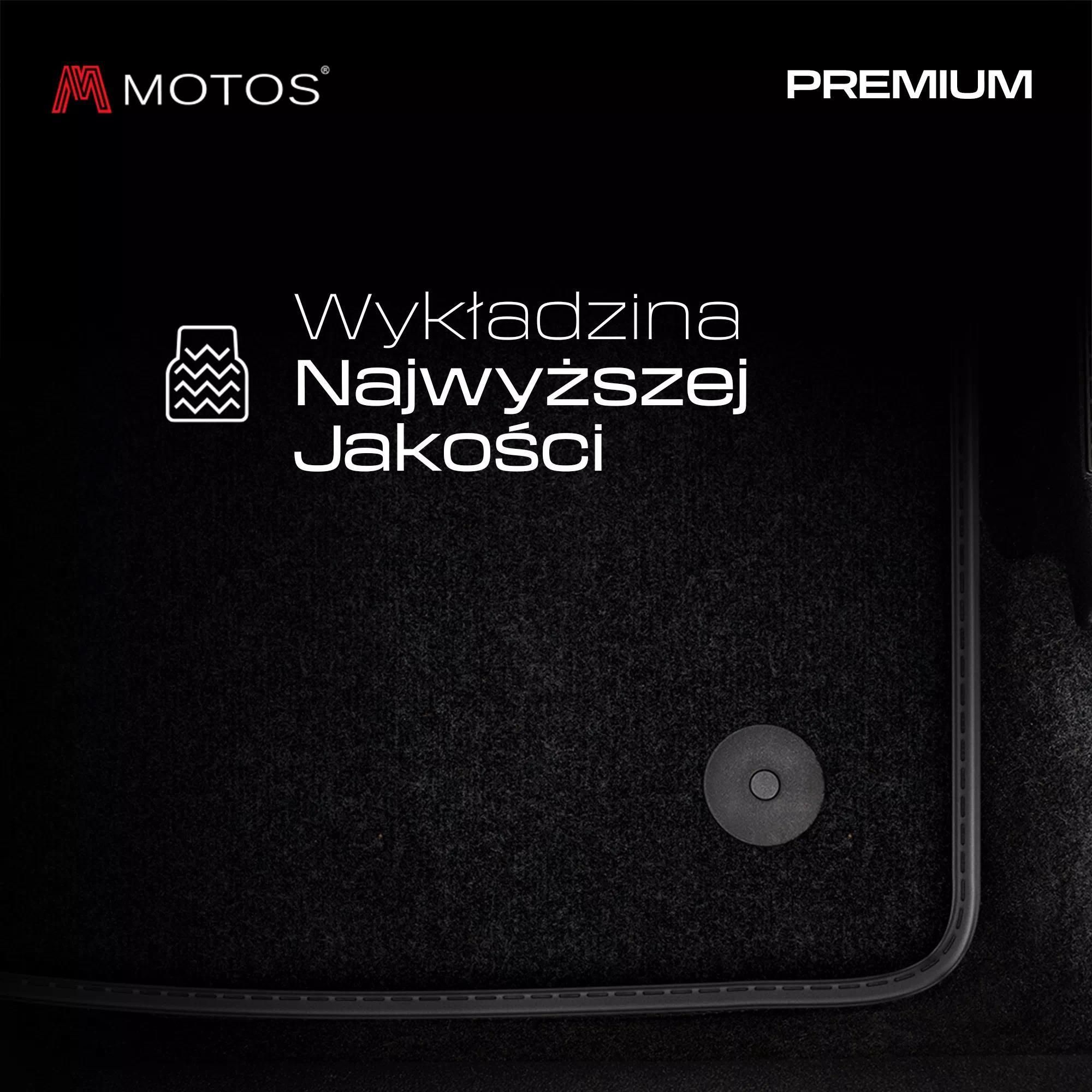 Dywanik Samochodowy Motos Welurowe Premium Do Mitsubishi Lancer